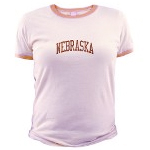 vintage nebraska womens t-shirt